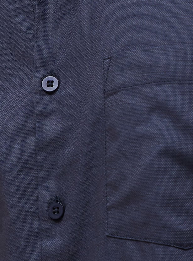 CODE Solid Slim Fit Shirt