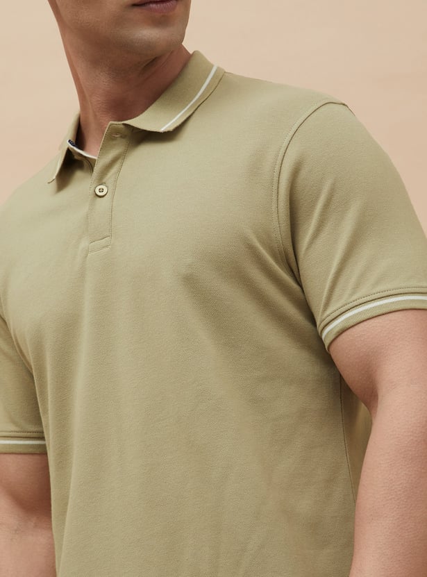 CODE Solid Polo T-shirt