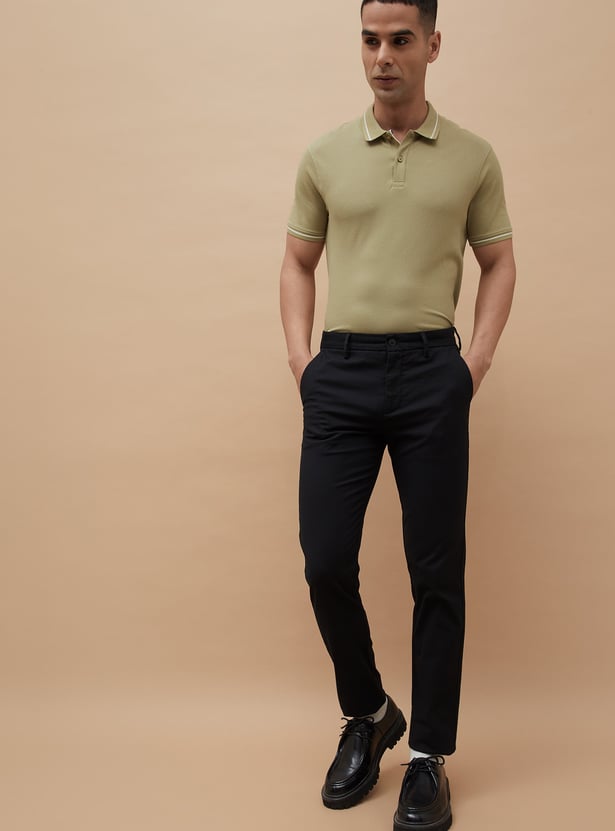 CODE Solid Polo T-shirt