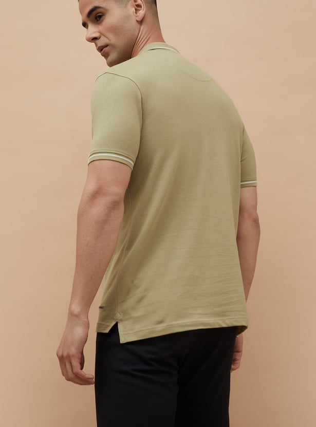 CODE Solid Polo T-shirt