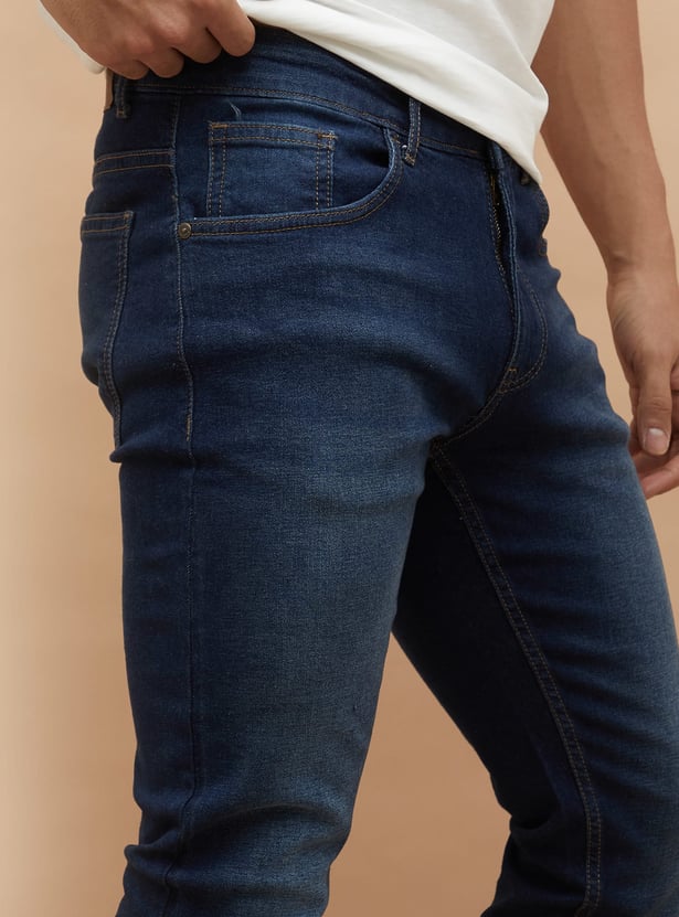 FORCA Washed Skinny Fit Jeans