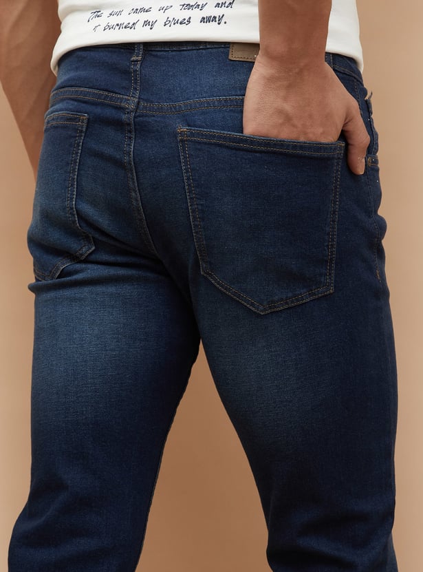 FORCA Washed Skinny Fit Jeans