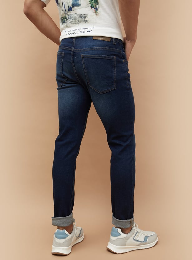 FORCA Washed Skinny Fit Jeans