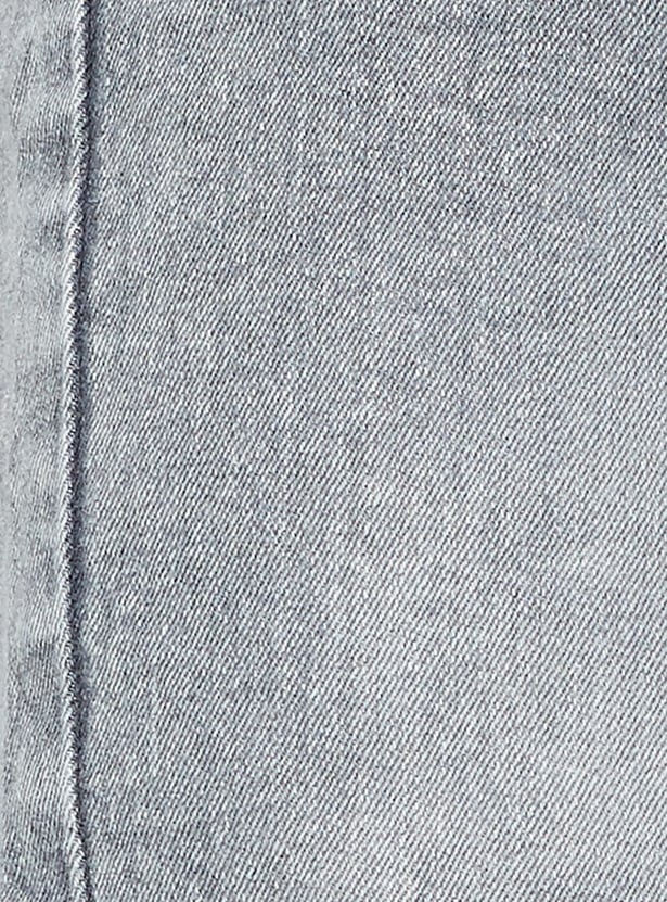 FORCA Washed Slim Tapered Jeans