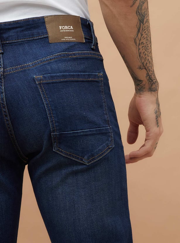 FORCA Dark-Washed Bootcut Jeans