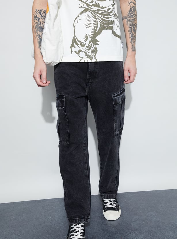 FORCA Washed Loose Fit Cargos