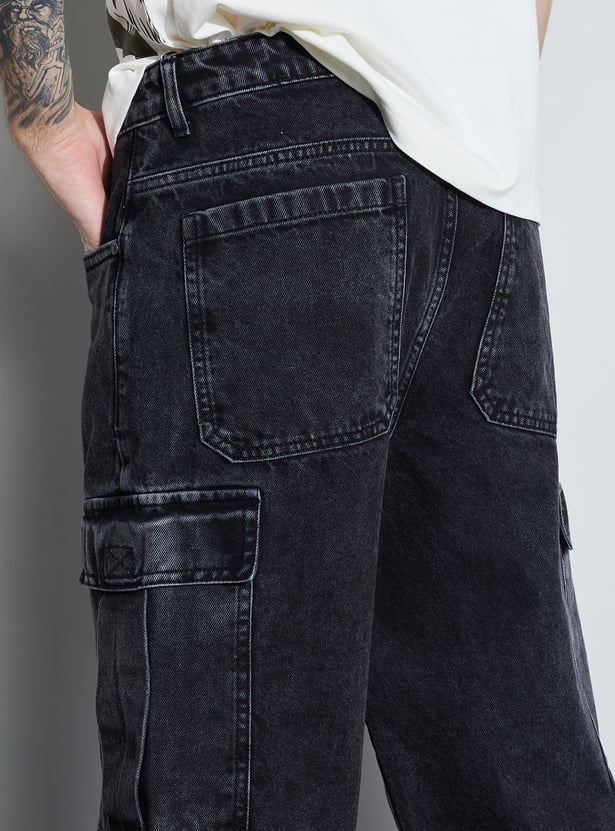 FORCA Washed Loose Fit Cargos