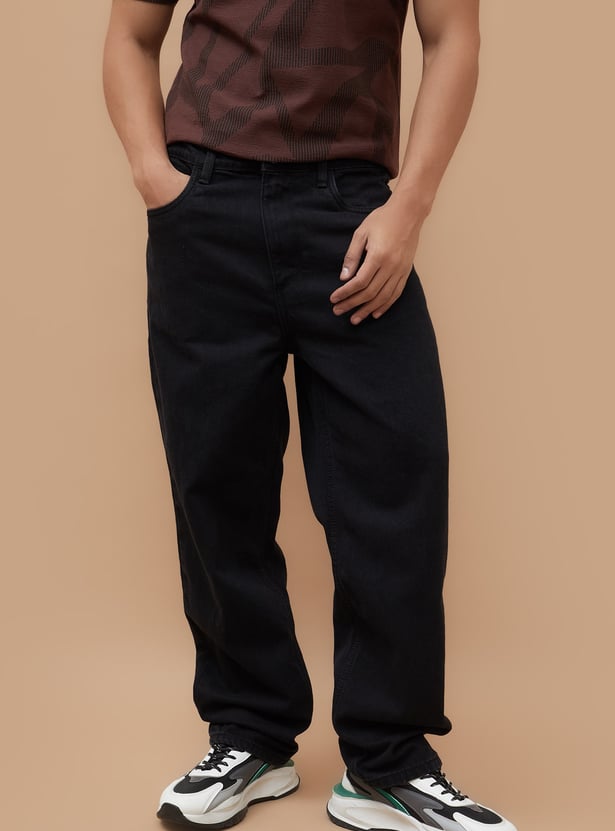 FORCA Solid Loose Fit Jeans