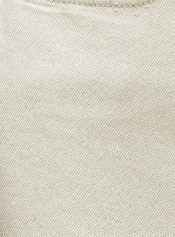 FORCA Textured Loose Fit Jeans