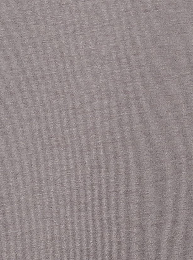 FAME FOREVER Graphic Print Crew Neck T-shirt