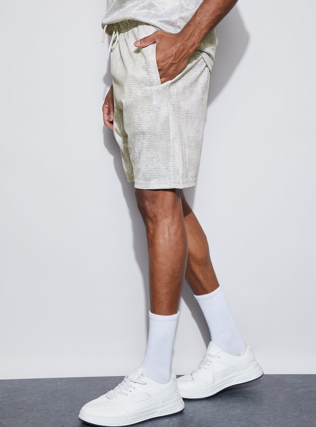KAPPA Textured Regular Shorts