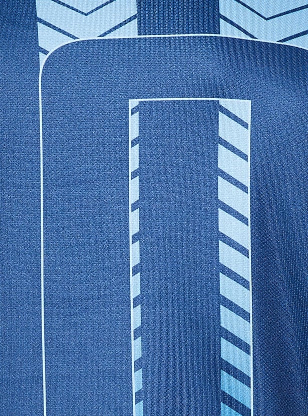 FAME FOREVER ACTIVE Printed Polo T-shirt