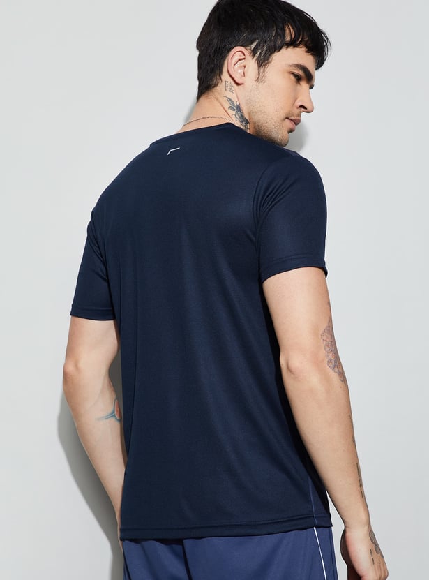 FAME FOREVER ACTIVE Printed Crew Neck T-shirt