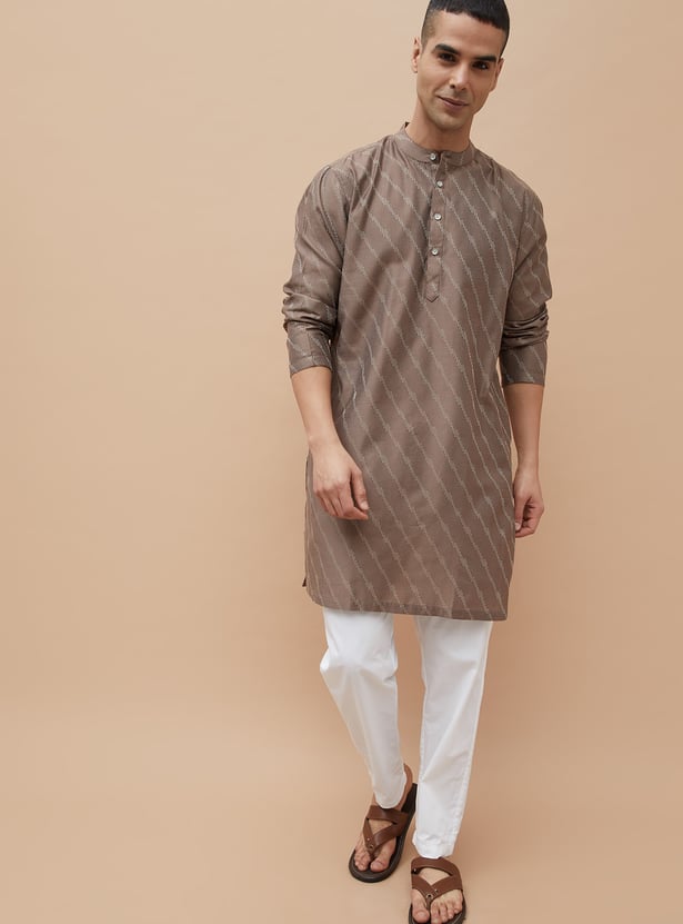 MELANGE Printed Straight Kurta
