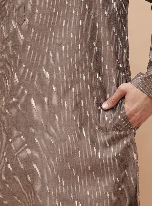 MELANGE Printed Straight Kurta