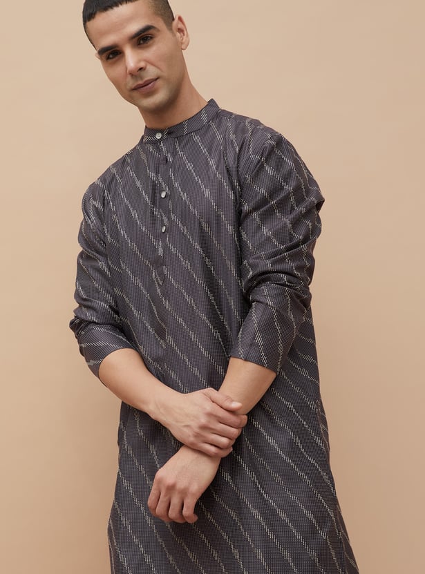 MELANGE Printed Straight Kurta