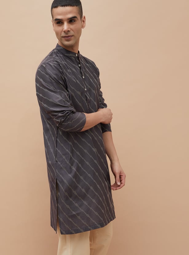 MELANGE Printed Straight Kurta