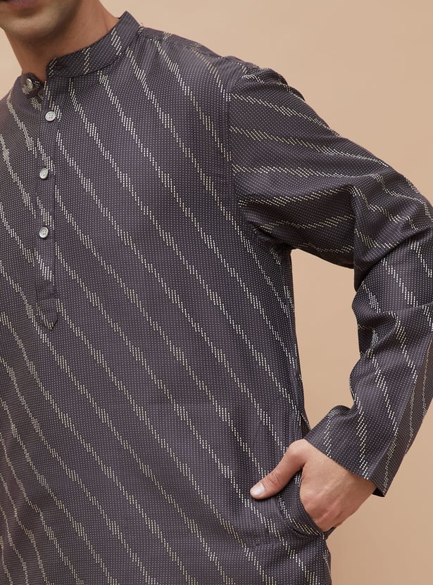 MELANGE Printed Straight Kurta