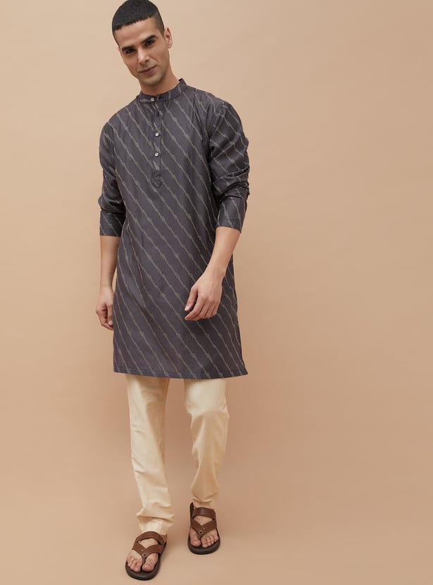 MELANGE Printed Straight Kurta