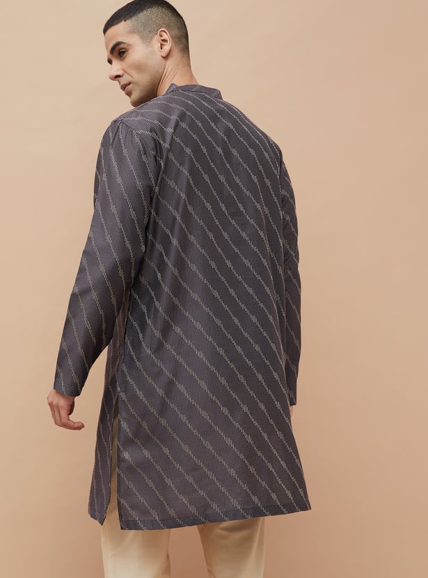 MELANGE Printed Straight Kurta