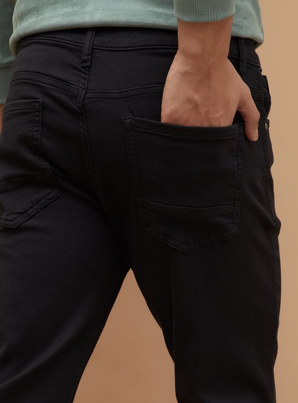 BOSSINI Solid Slim Straight Trousers