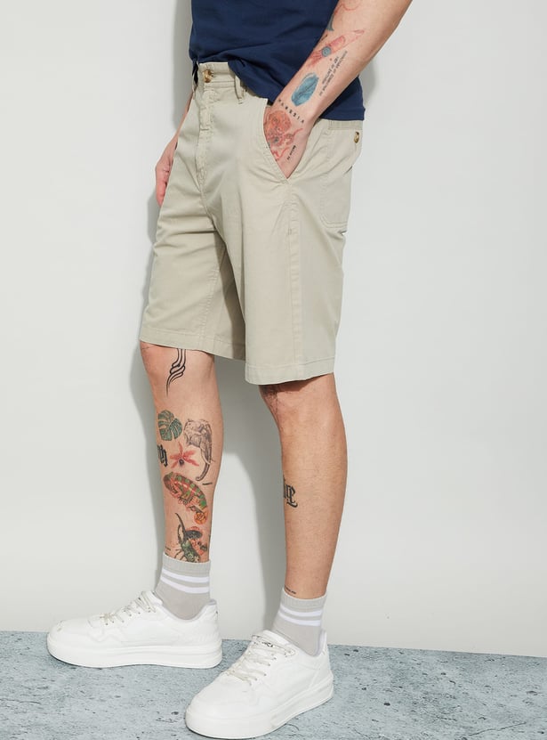 FAME FOREVER Solid Shorts