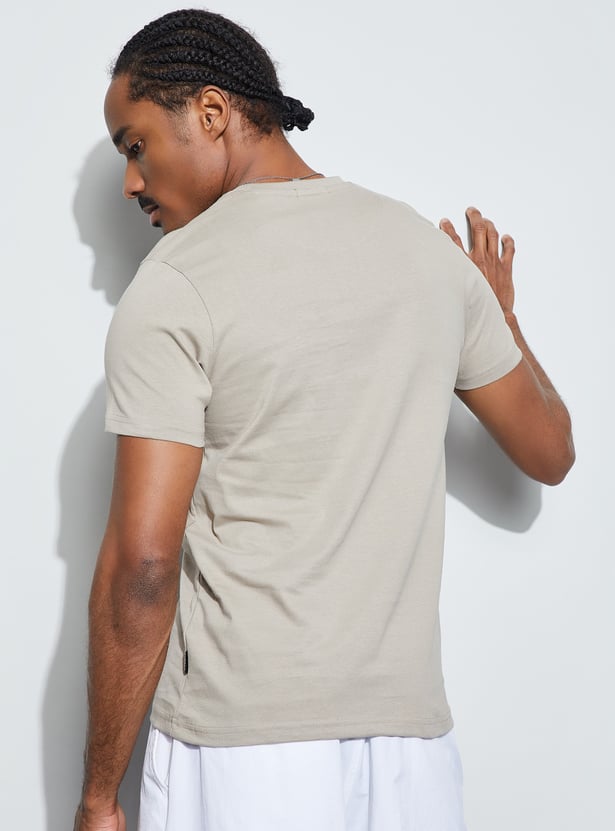 BOSSINI Embossed T-shirt