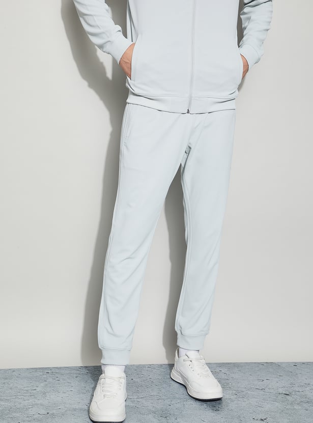 FAME FOREVER ACTIVE Textured Slim Fit Joggers