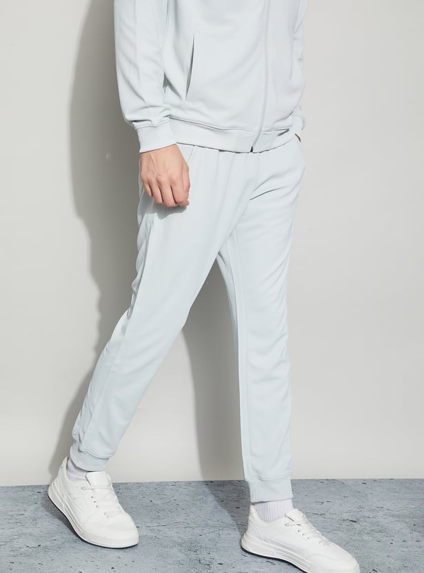 FAME FOREVER ACTIVE Textured Slim Fit Joggers