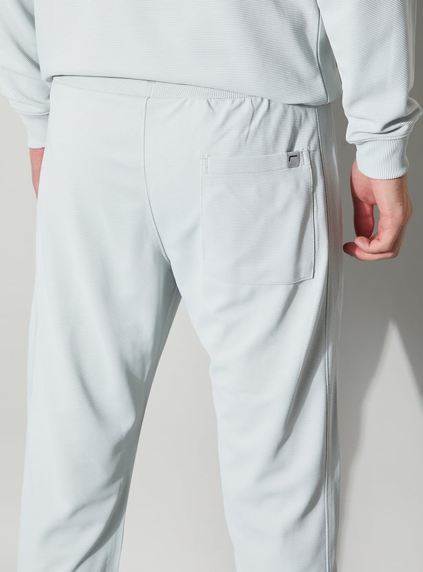 FAME FOREVER ACTIVE Textured Slim Fit Joggers