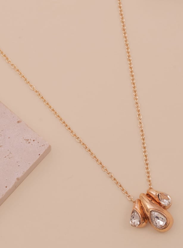 TONIQ Embellished Pendant Necklace