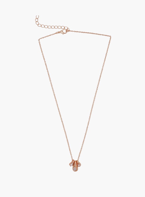 TONIQ Embellished Pendant Necklace