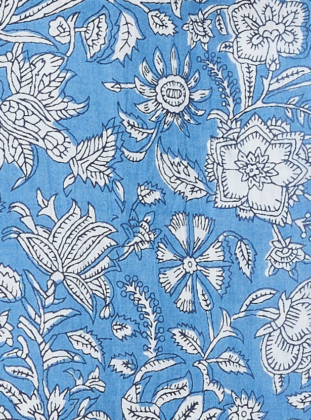 MELANGE Floral Print A-line Top