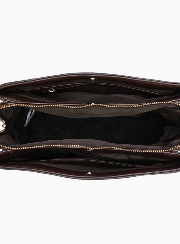 LAVIE LUXE Ashley Monogram Print Shoulder Bag