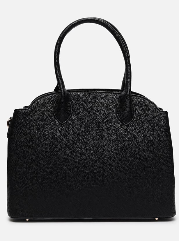 ALLEN SOLLY Embroidered Handheld Bag