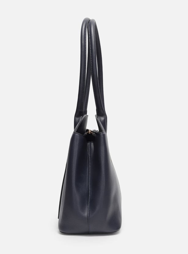 ALLEN SOLLY Printed Handheld Bag
