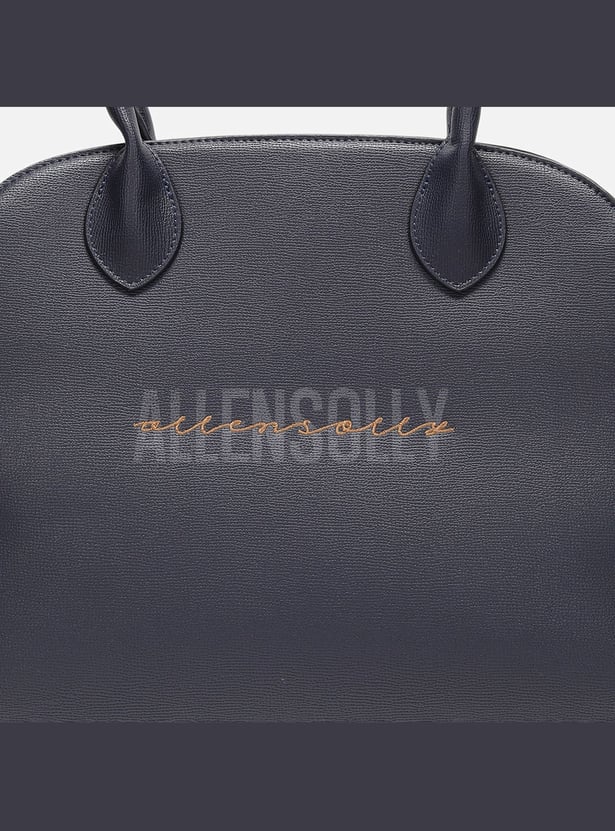 ALLEN SOLLY Printed Handheld Bag