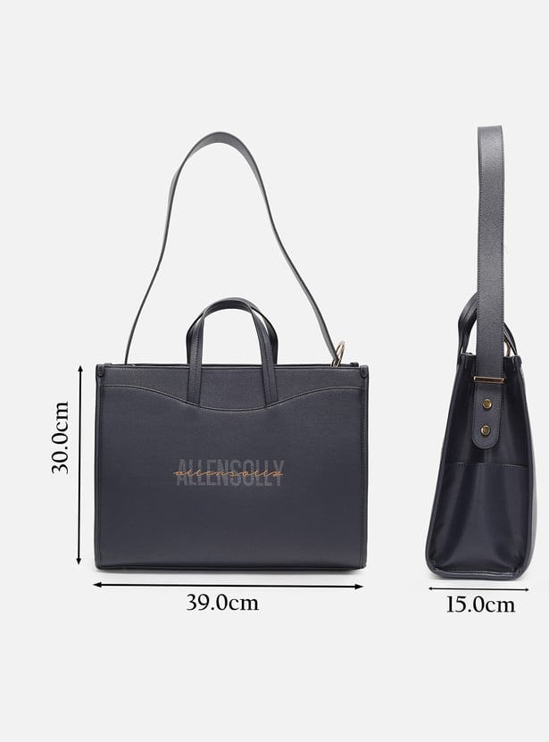 ALLEN SOLLY Solid Shoulder Bag