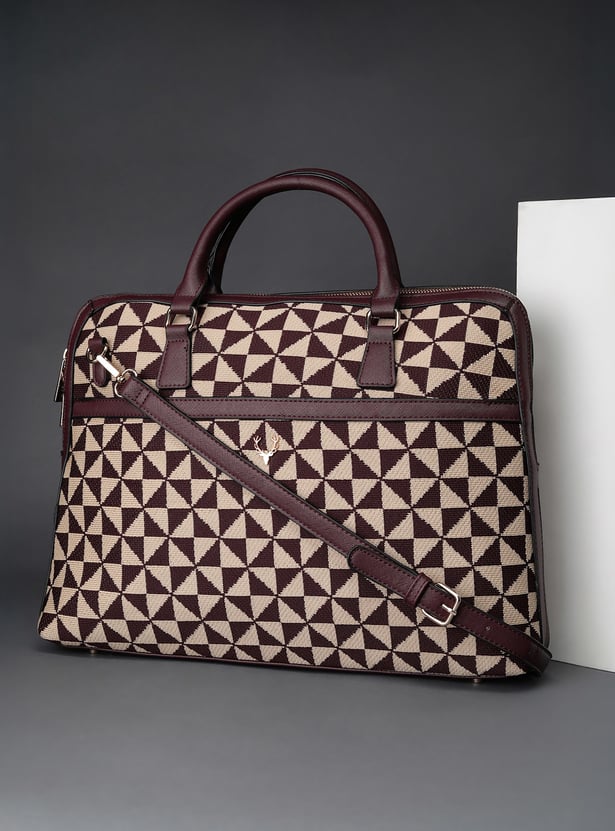 ALLEN SOLLY Woven Laptop Bags