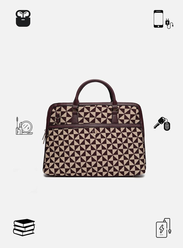ALLEN SOLLY Woven Laptop Bags