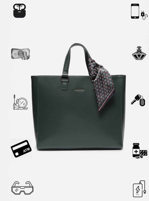ALLEN SOLLY Bandana Detail Laptop Bag
