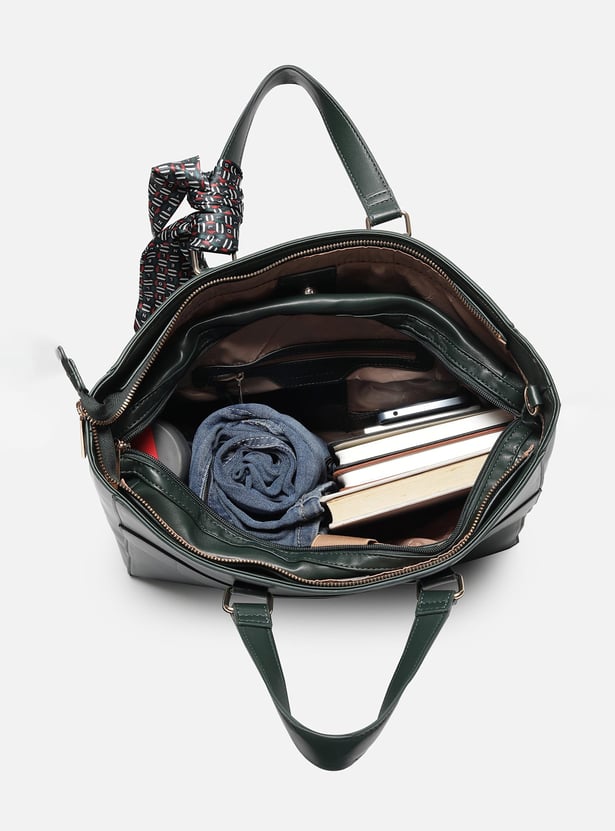 ALLEN SOLLY Bandana Detail Laptop Bag