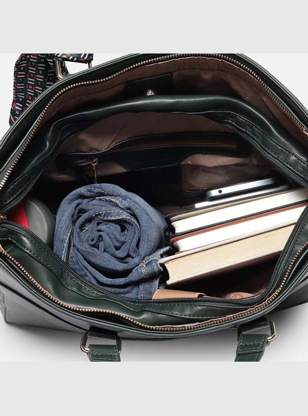 ALLEN SOLLY Bandana Detail Laptop Bag