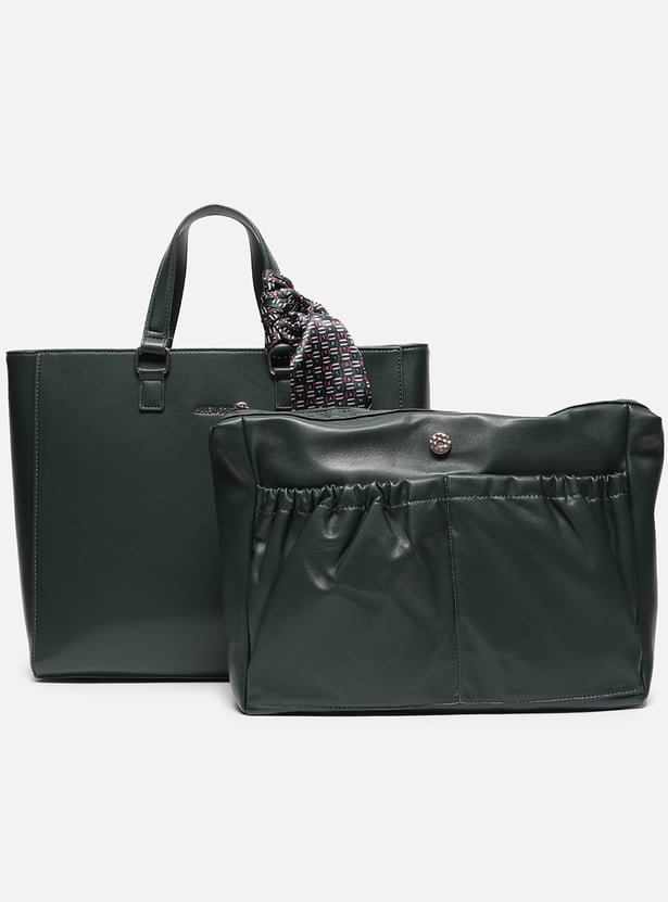 ALLEN SOLLY Bandana Detail Laptop Bag