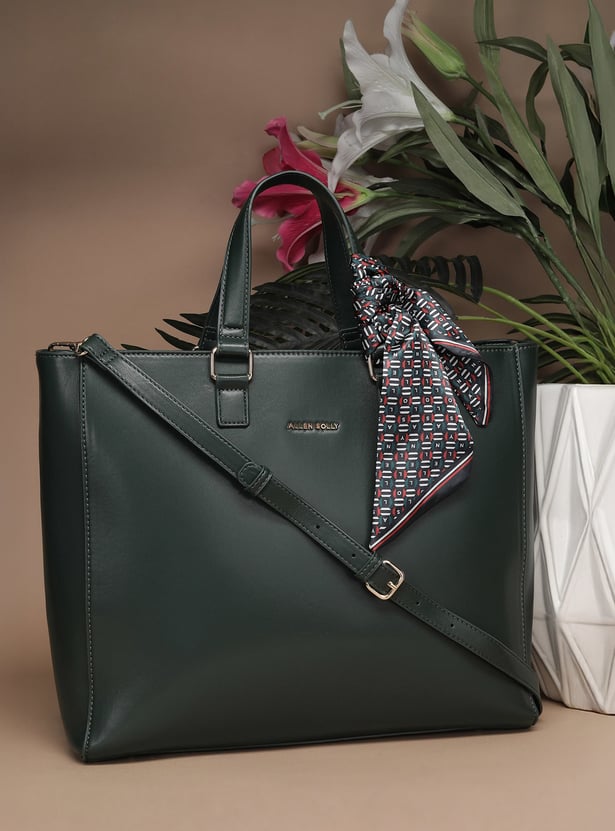 ALLEN SOLLY Bandana Detail Laptop Bag