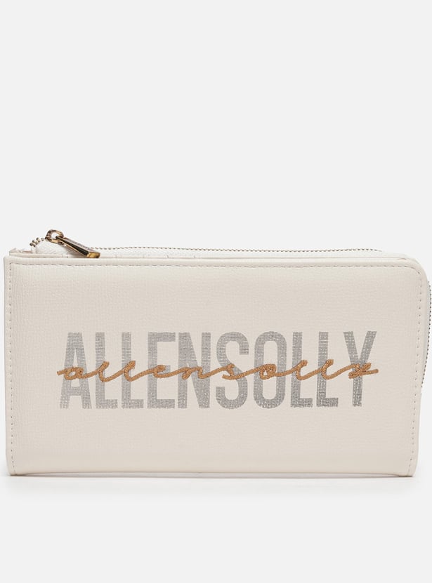 ALLEN SOLLY Embroidered Wallet