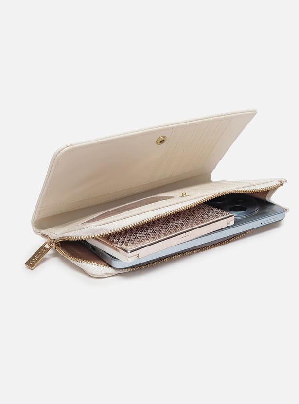 ALLEN SOLLY Embroidered Wallet