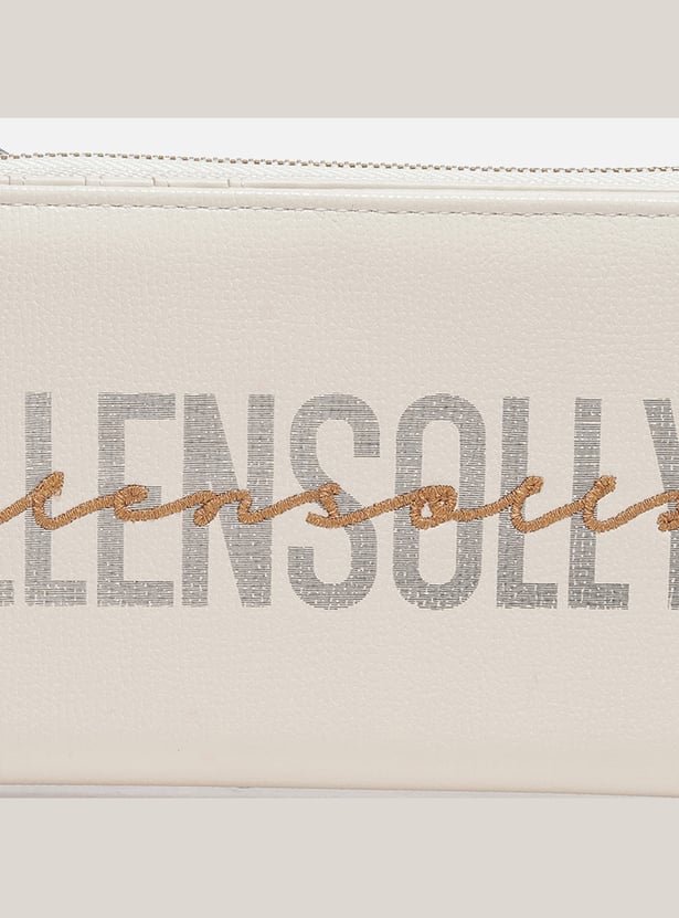 ALLEN SOLLY Embroidered Wallet