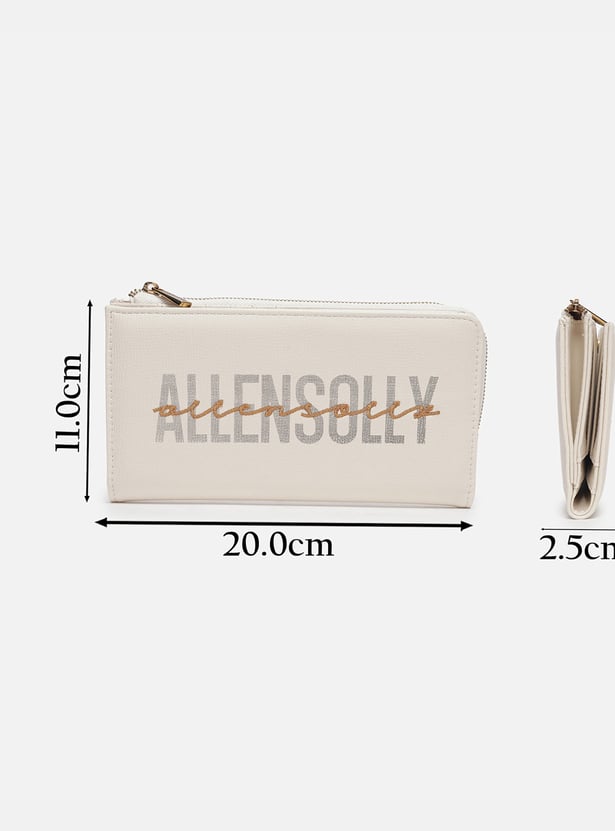 ALLEN SOLLY Embroidered Wallet