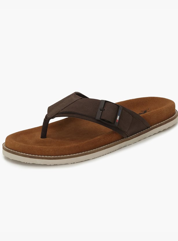 US POLO ASSN Solid Flip Flops